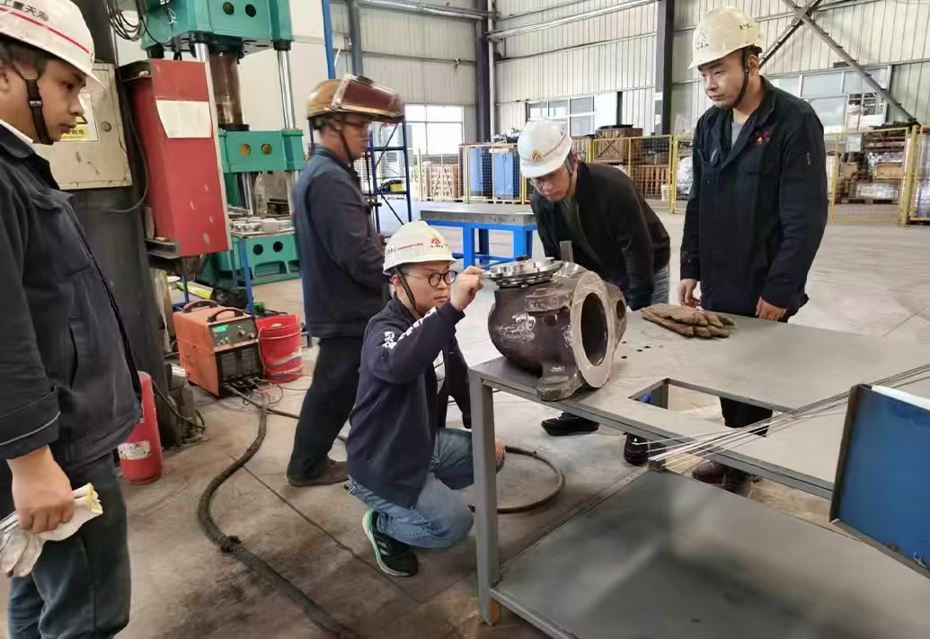 Customers from Putzmeister, Germany visit Haitian Wear-proof Parts Company: A journey of in-depth exploration and cooperation