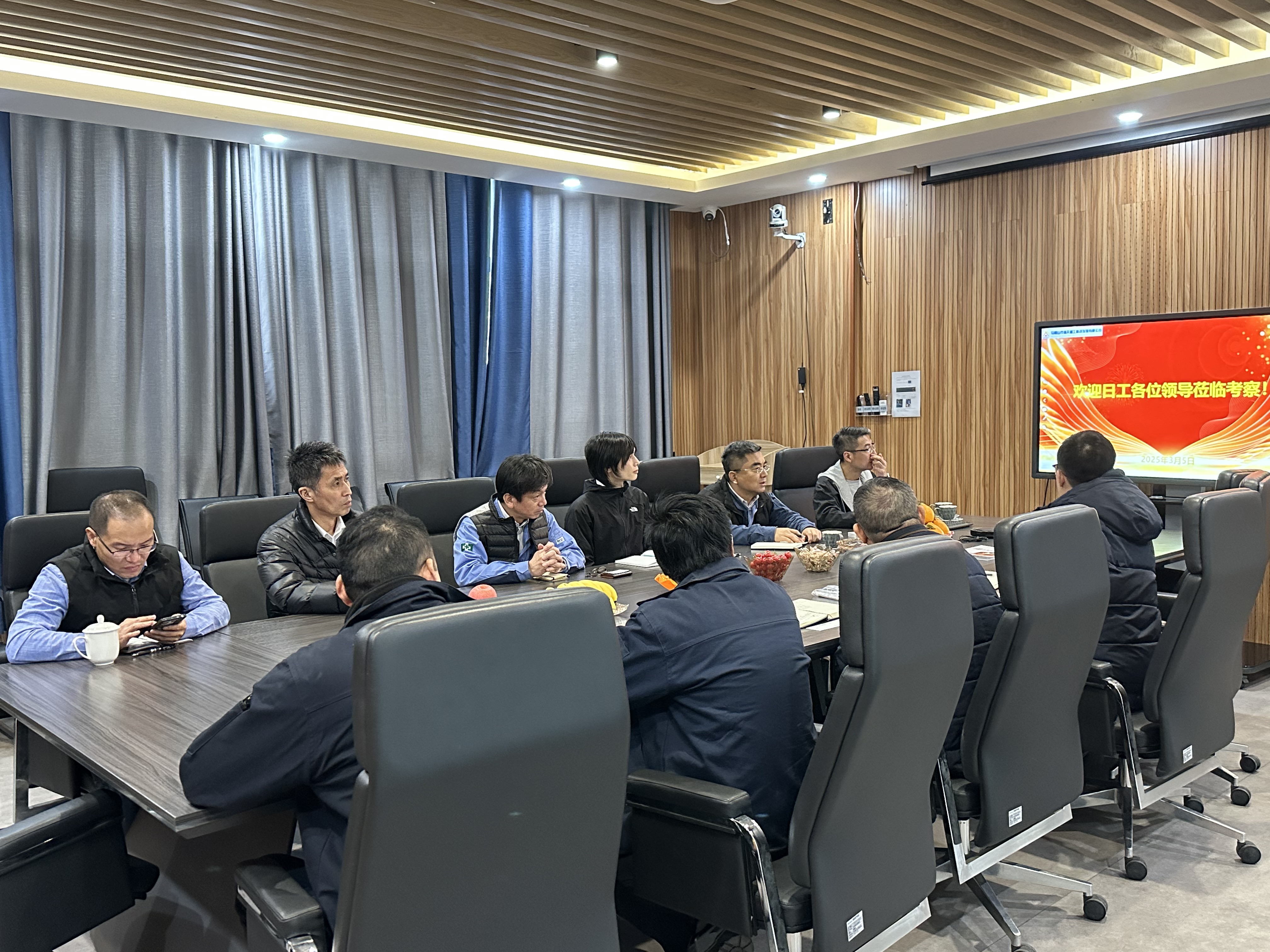 NIKKO leaders visited Haitian Heavy Industry for a visit and exchange