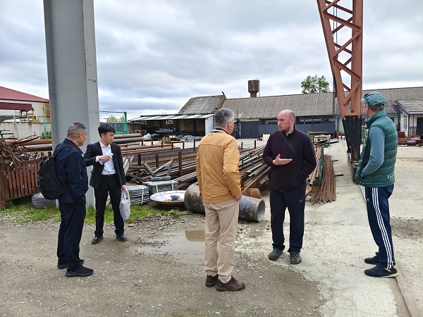 Chairman of Haitian visits Russian partner factory and will appear at international exhibition