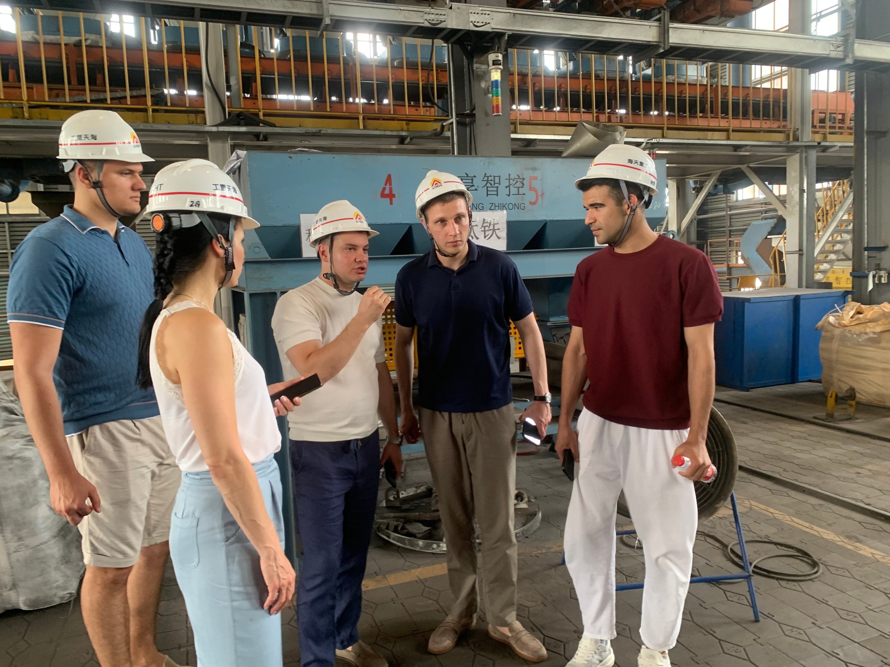 SDM Company Visits Haitai for Strategic Cooperation on Custom Wear Parts