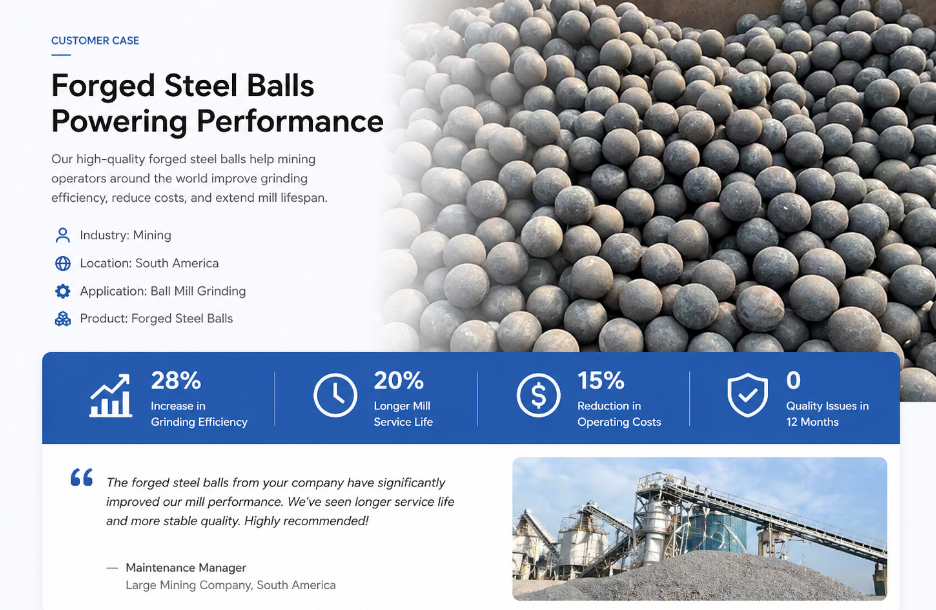 Mining Grinding Balls Solution: Improve Wear Life & Reduce Milling Costs