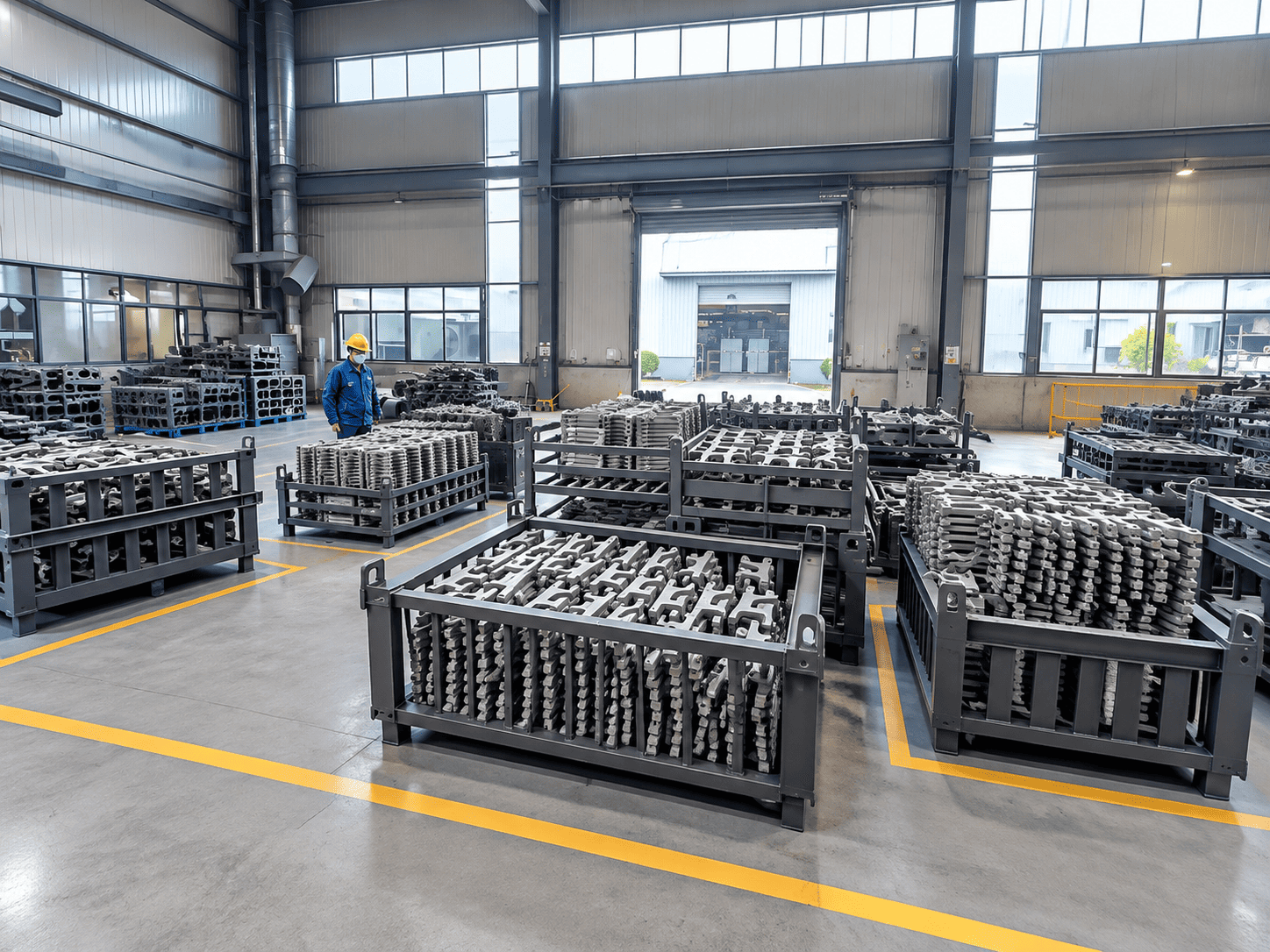 High-Performance Grate Bars Manufacturing: DISA Automatic Casting Technology Enables Stable Delivery of 50,000 Pieces