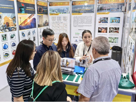 The Chilean Mining Exhibition has achieved fruitful results, and Haitian Heavy Industry will actively deploy the South American market